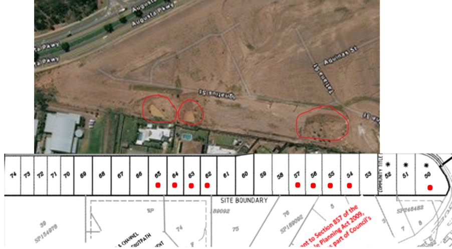 Water detention basins